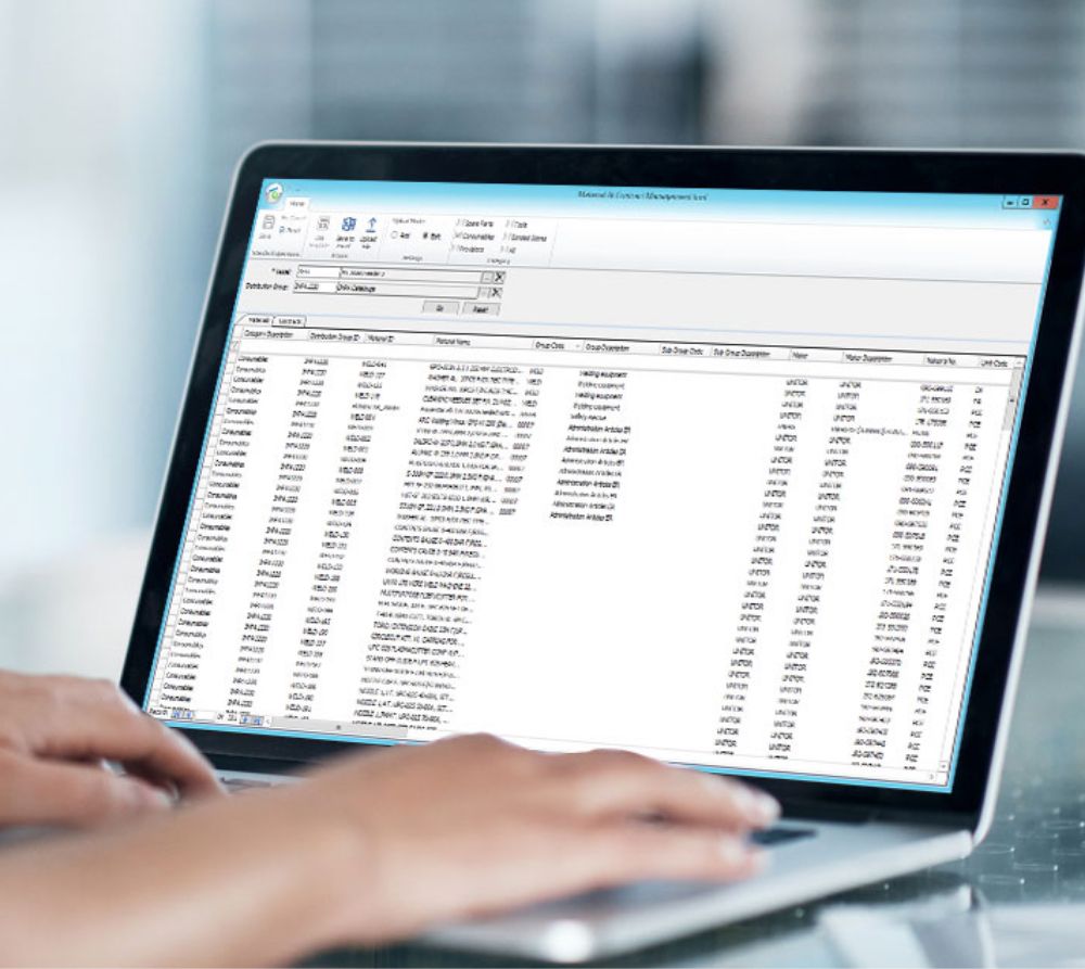 Material & Contract Management Tool